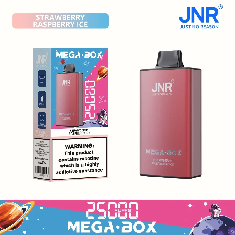 JNR Mega Box 25000 – 25K Puffar Vape Dual Mesh 30ml - Bild 15