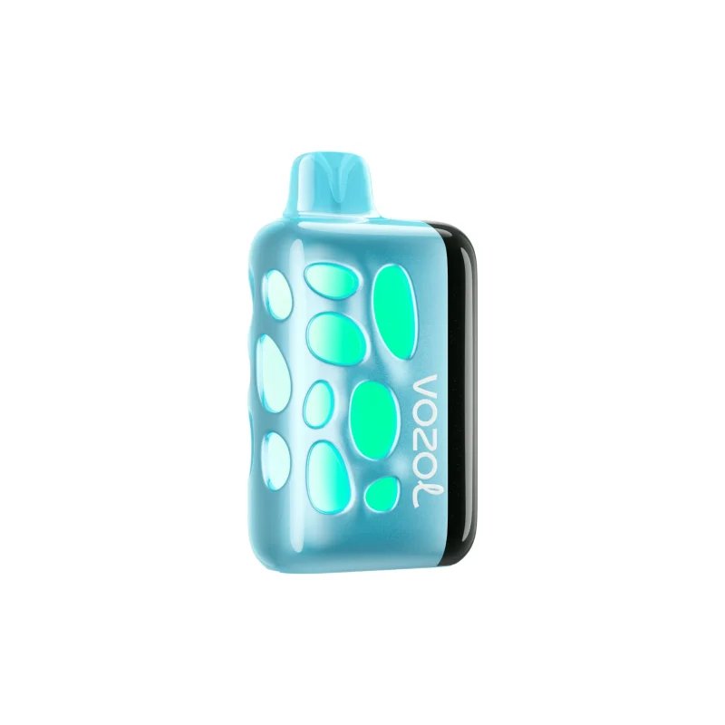 VOZOL RAVE 40000 Puffar (40000 puffar) Blue Razz Ice 5% nikotin uppladdningsbar engångsvape 1000mAh 270° glow beat-synced party mode 20ml 1.2Ω coil Type-C EU lager