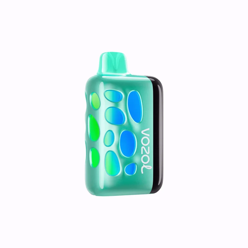 VOZOL RAVE 40000 Puffar (40000 puffar) Cool Mint 5% nikotin uppladdningsbar engångsvape 1000mAh 270° glow beat-synced party mode 20ml 1.2Ω coil Type-C EU lager
