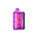 VOZOL RAVE 40000 Puffar (40000 puffar) Grape Ice 5% nikotin uppladdningsbar engångsvape 1000mAh 270° glow beat-synced party mode 20ml 1.2Ω coil Type-C EU lager