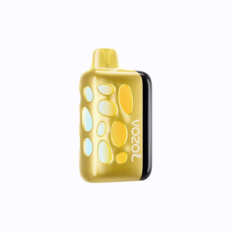 VOZOL RAVE 40000 Puffar (40000 puffar) Mango Peach 5% nikotin uppladdningsbar engångsvape 1000mAh 270° glow beat-synced party mode 20ml 1.2Ω coil Type-C EU lager