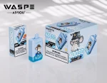 Waspe Aiviou 40000 Puffar vape Blueberry Ice Black Dragon Ice 2% nikotin dual flavor vape long lasting vape mesh coil uppladdningsbar engångsvape 650mAh 36ml Type-C EU lager