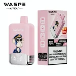 Waspe Aiviou 40000 Puffar vape Strawberry Watermelon Blueberry Raspberry 2% nikotin dual flavor vape long lasting vape mesh coil uppladdningsbar engångsvape 650mAh 36ml Type-C EU lager