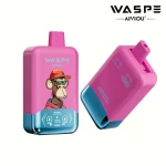 Waspe Aiviou 40000 Puffar vape Strawberry Watermelon Bubblegum Mixed Fruit 2% nikotin dual flavor vape long lasting vape mesh coil uppladdningsbar engångsvape 650mAh 36ml Type-C EU lager