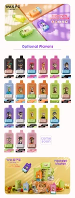 waspe-aiviou-40000-puffar-flavors list