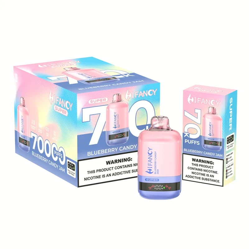 HIFANCY SUPER 70K 70000 Puffs - Blueberry Candy Jam