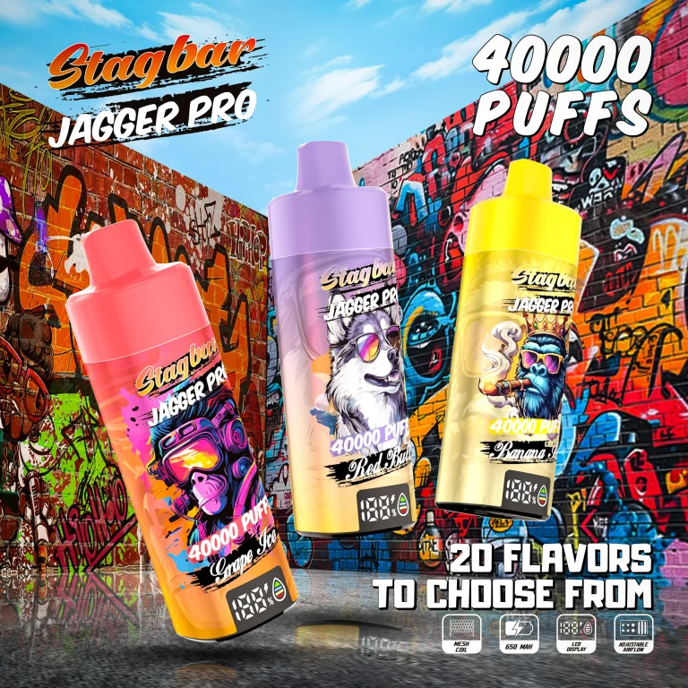 Stag Bar Jagger Pro 40k Svapo usa e getta - 40000 Tiri