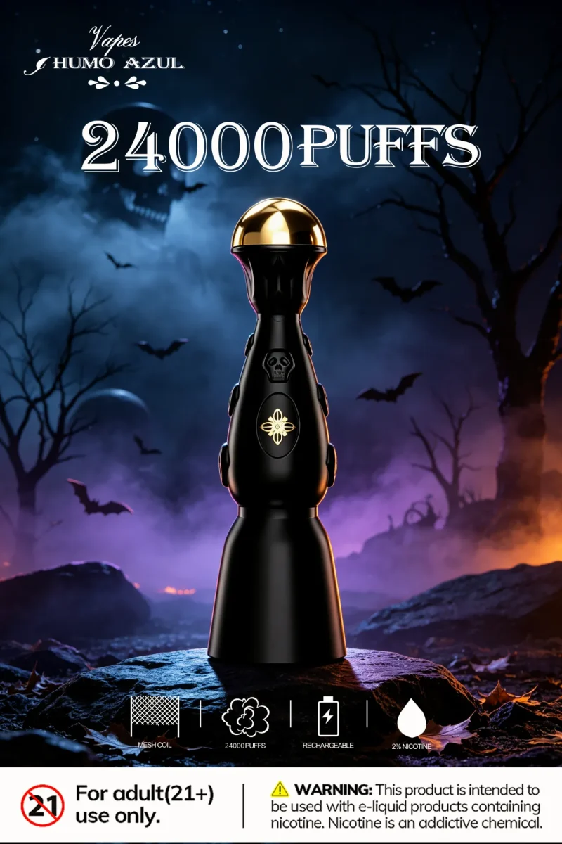 HUMO AZUL Dark Night Edition 24k Dark Vape (10)