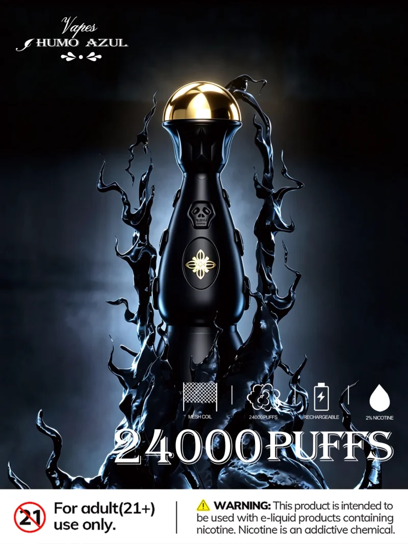 HUMO AZUL Dark Night Edition 24k Dark Vape (11)