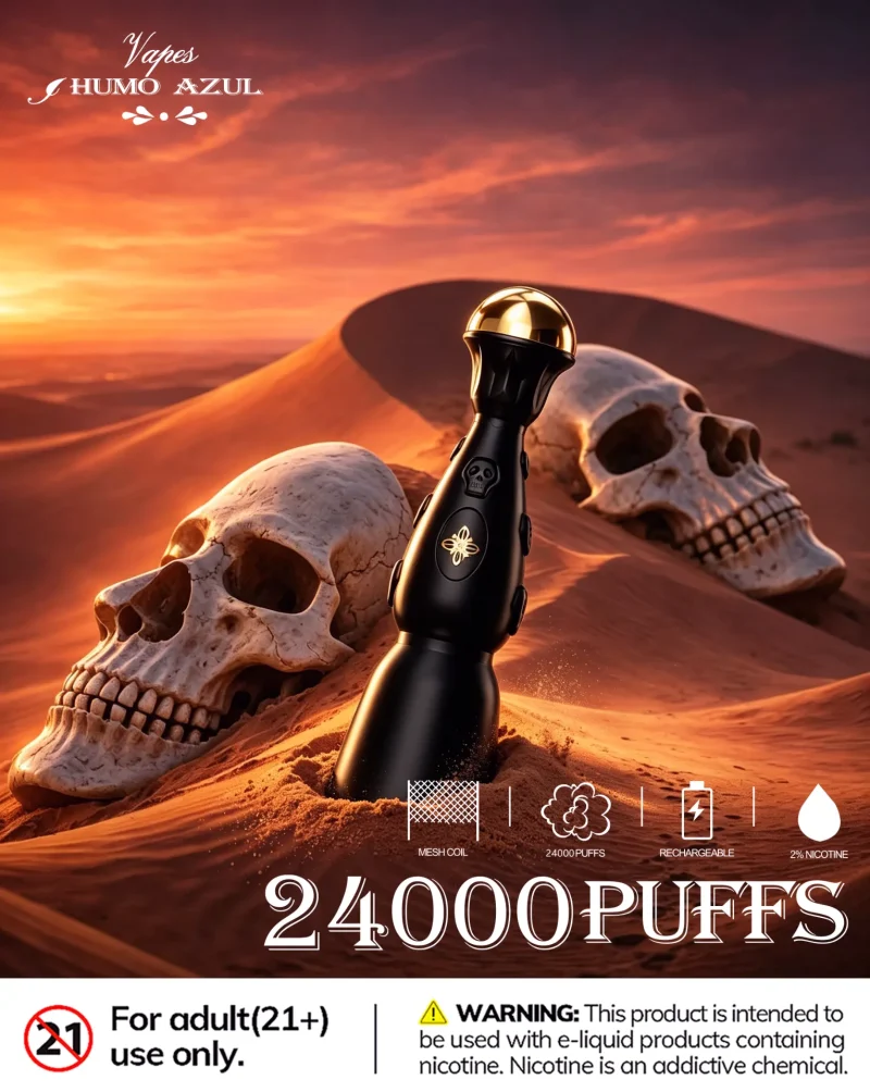 HUMO AZUL Dark Night Edition 24k Dark Vape (12)
