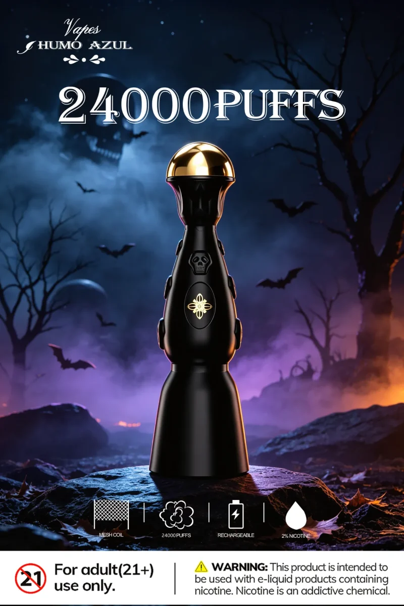 HUMO AZUL Dark Night Edition 24k Dark Vape (7)