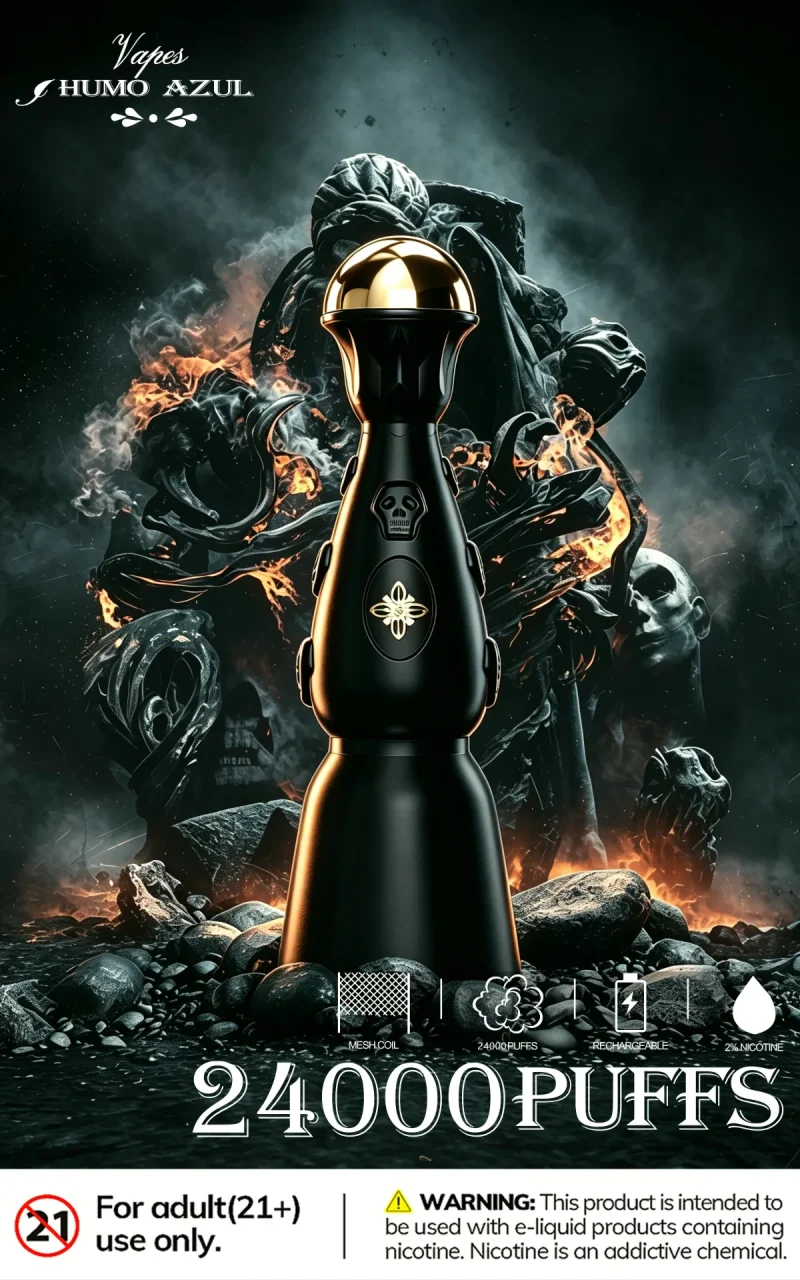 HUMO AZUL Dark Night Edition 24k Dark Vape (9)