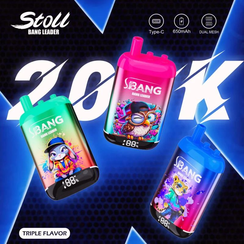 Stoll Bang Leader 200K 200000 Puffs 3 Flavor Vape (2)