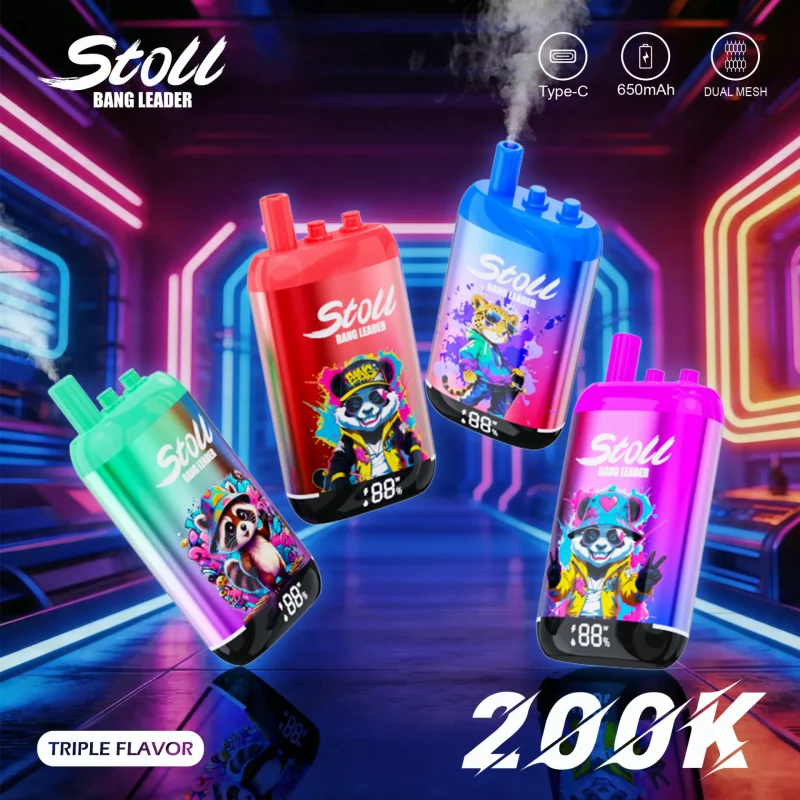 Stoll Bang Leader 200K 200000 Puffs 3 Flavor Vape (4)