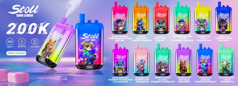 Stoll Bang Leader 200K 200000 Puffs 3 Flavor Vape