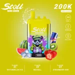 Stoll Bang Leader 200K 200000 Puffs 3 Flavor Vape - Watermelon Ice Red Bull Strawberry Kiwi