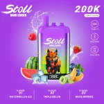 Stoll Bang Leader 200K 200000 Puffs 3 Flavor Vape - Watermelon Ice Triple Melon Mixed Berries