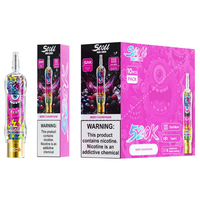 Stoll Bang Leader 520K – 520000 Puffar SeVape - Berry Champagne