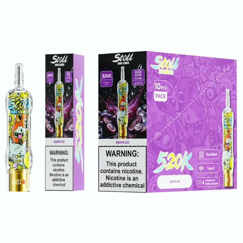 Stoll Bang Leader 520K – 520000 Puffar SeVape - Grape Ice
