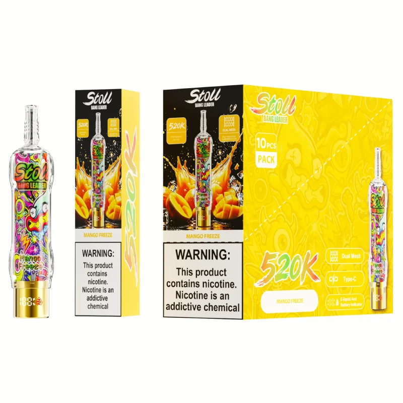 Stoll Bang Leader 520K – 520000 Puffar SeVape - Mango Freeze
