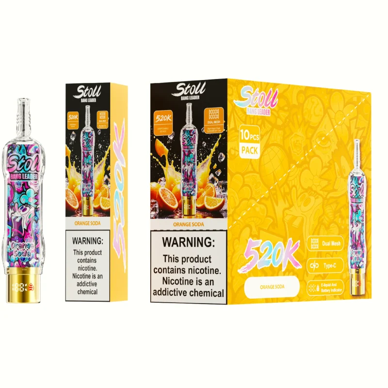 Stoll Bang Leader 520K – 520000 Puffar SeVape - Orange Soda