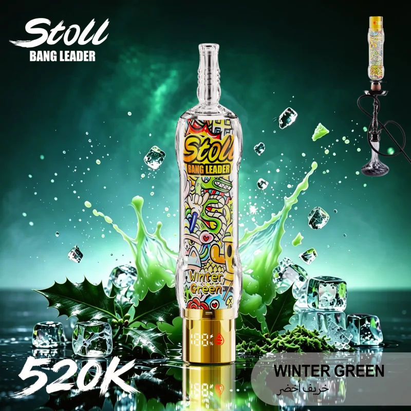 Stoll Bang Leader 520K – 520000 Puffar SeVape - Winter Green