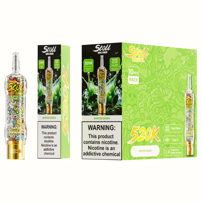Stoll Bang Leader 520K – 520000 Puffar SeVape - Winter Green