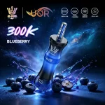 UOR AL Bang 300K – 300000 Puffar Vape MTL & DTL Modes - Blueberry (2)