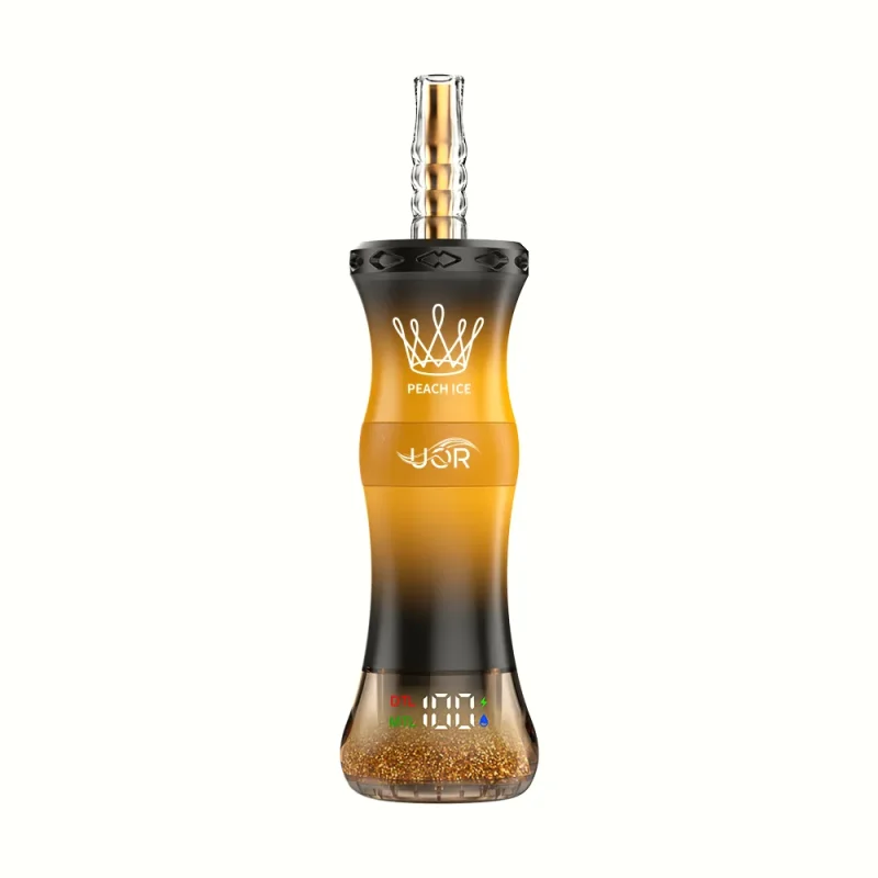UOR AL Bang 300K – 300000 Puffar Vape MTL & DTL Modes - Peach Ice
