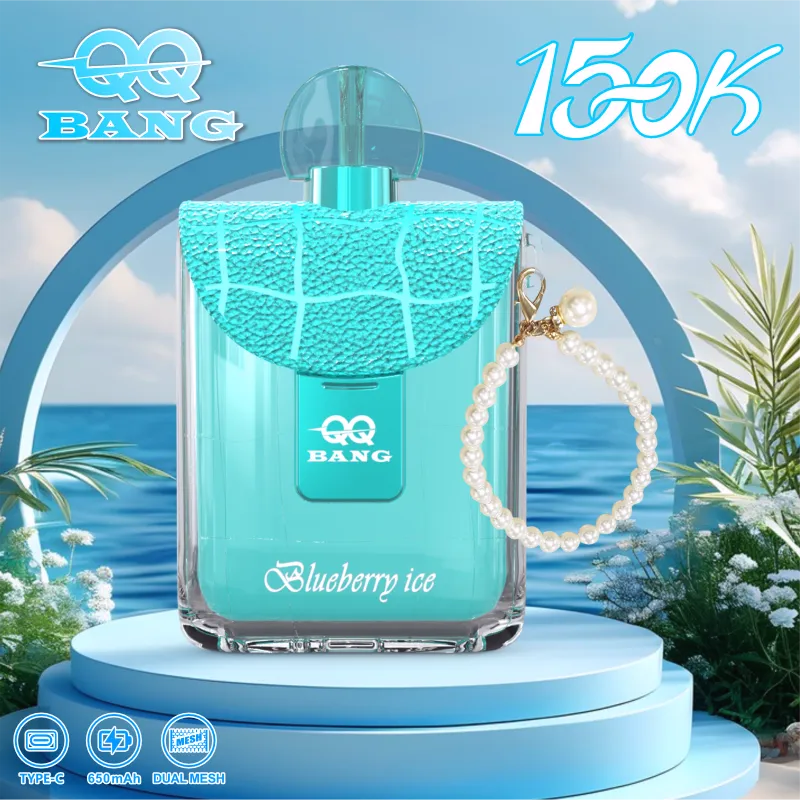 QQ BANG 150K – Upp till 150 000 Puffar - blueberry ice QQ BANG 150K – Upp till 150 000 Puffar - blueberry ice
