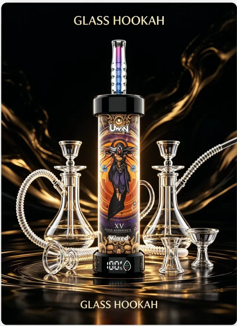 UWIN Shisha 100K – 100000 Puffar Vape - Blue Razz
