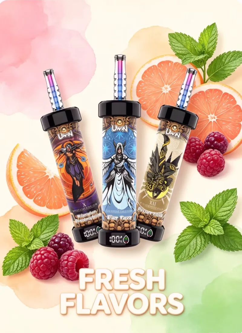 UWIN Shisha 100K – 100000 Puffar Vape - Cherry Mint