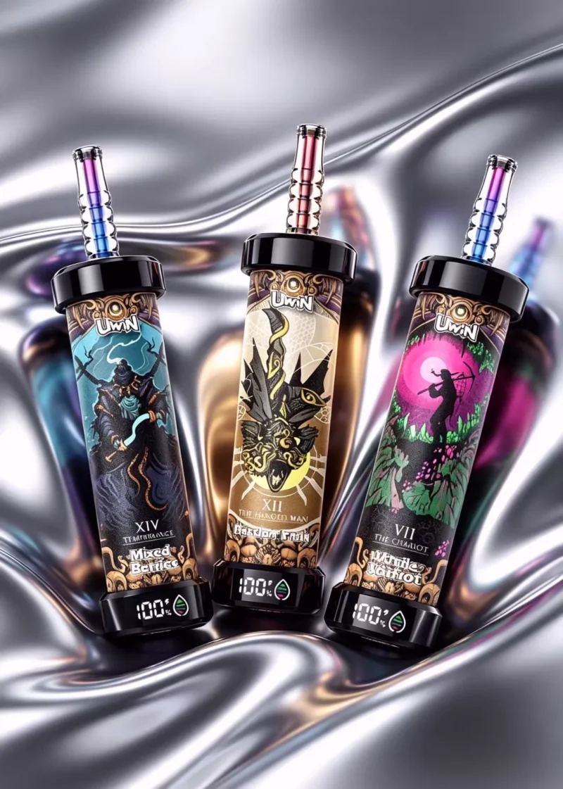 UWIN Shisha 100K – 100000 Puffar Vape - Peach Mango Watermelon