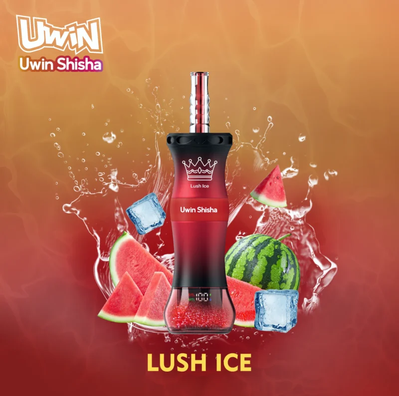 UWIN Shisha 300K 300000 Puffar Engångsvape - Lush Ice