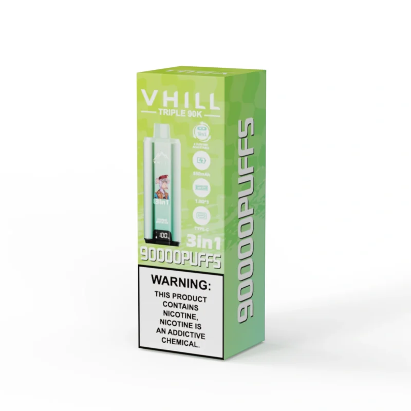 VHILL TRIPLE 90K 90000 Puffar | Engångsvape | EU Lager - Bild 11