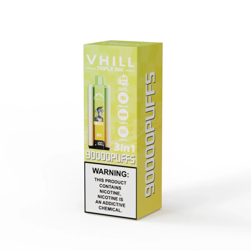 VHILL TRIPLE 90K 90000 Puffar | Engångsvape | EU Lager - Bild 10