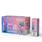 VHILL TRIPLE 90K 90000 Puffar Engångsvape - Strawberry Dragon Fruit & Red Bull & Raspberry Watermelon