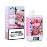 VHILL TWINS 60K 60000 Puffar Engångsvape - Strawberry watermelon & juicy peach ice
