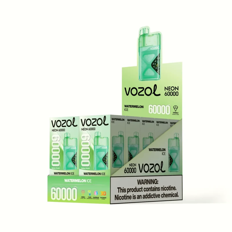 VOZOL Neon 60000 60k Puffar - Watermelon Ice