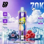 ZOOY Crystal 70k 70000 Puffar Engångsvape - Blueberry Raspberry