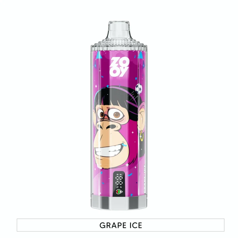 ZOOY Crystal 70k 70000 Puffar Engångsvape - Grape Ice