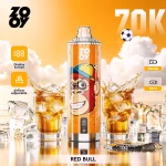 ZOOY Crystal 70k 70000 Puffar Engångsvape - Red Bull