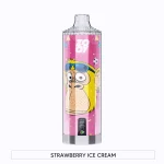 ZOOY Crystal 70k 70000 Puffar Engångsvape - Strawberry Ice Cream (3)