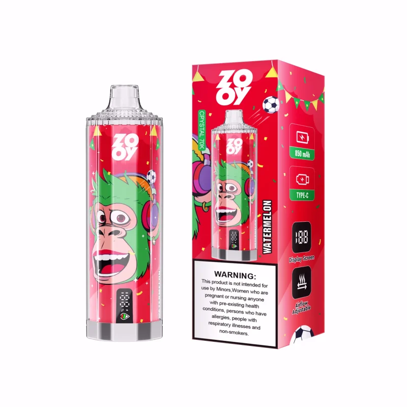 ZOOY Crystal 70k 70000 Puffar Engångsvape - Watermelon (2)