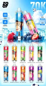 ZOOY Crystal 70k 70000 Puffar Engångsvape flavor list (2)