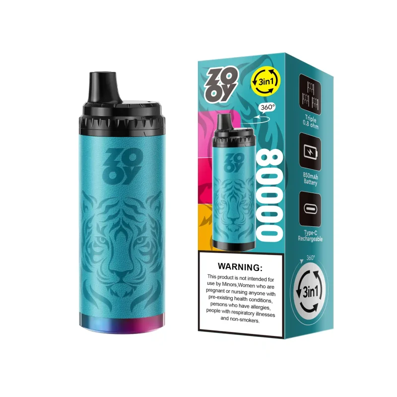 ZOOY King Triple 80000 80K Puffar Engångsvape (4)