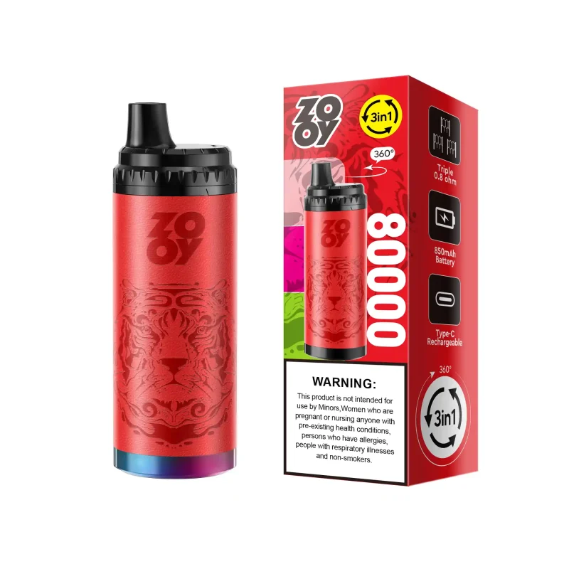 ZOOY King Triple 80000 80K Puffar Engångsvape (5)
