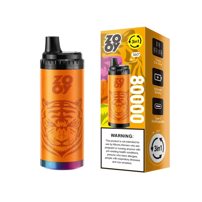ZOOY King Triple 80000 80K Puffar Engångsvape (7)