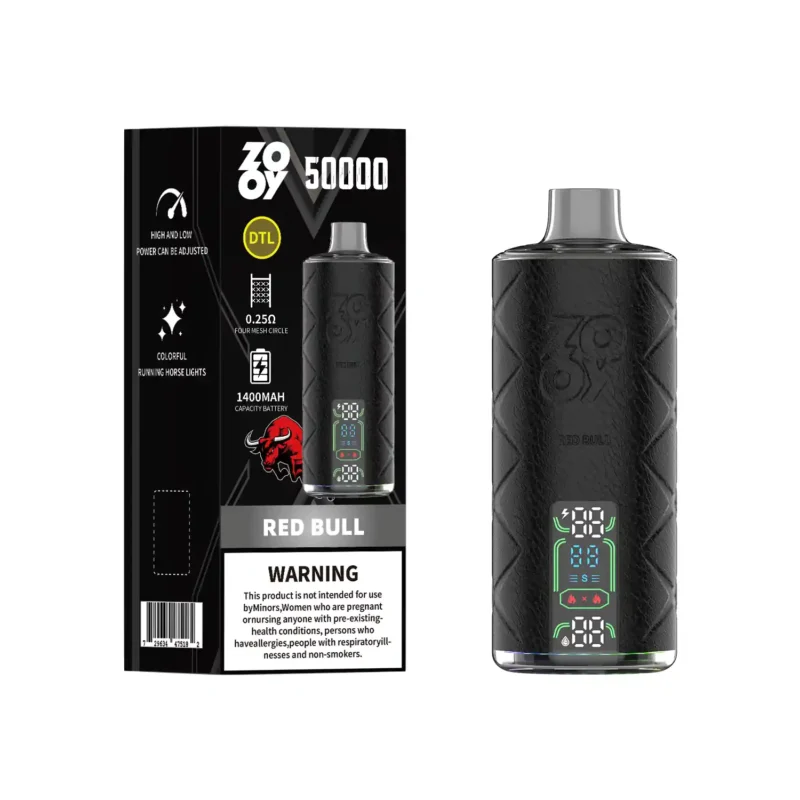 ZOOY Shisha 50k 50000 Puffar Engångsvape - Red Bull