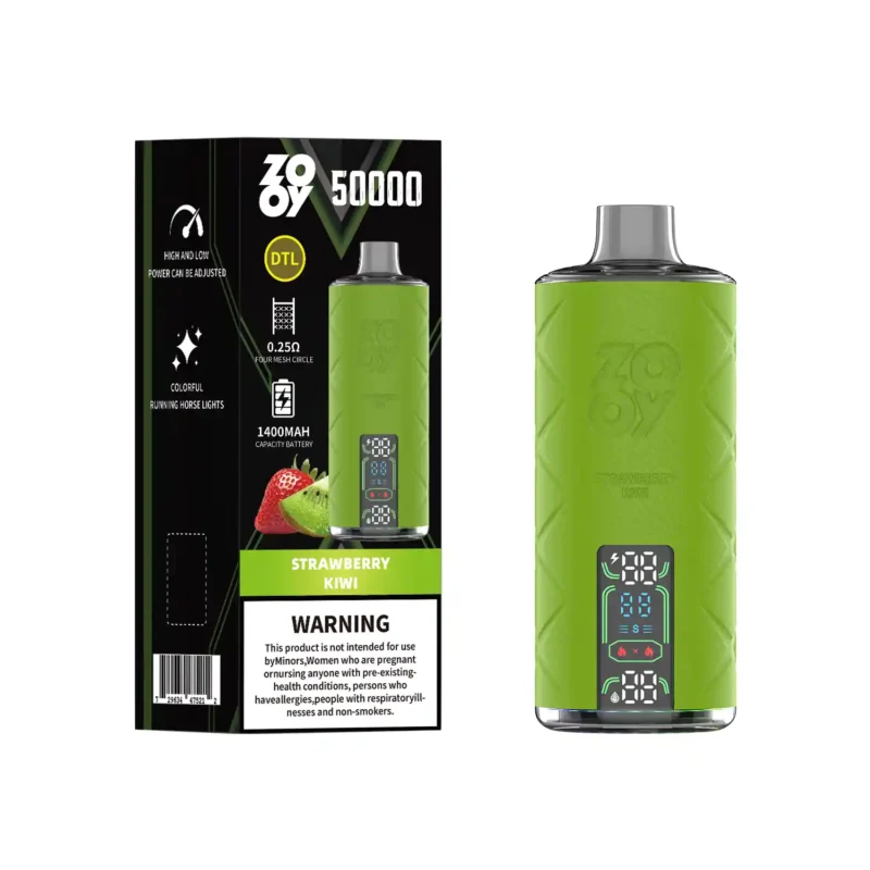 ZOOY Shisha 50k 50000 Puffar Engångsvape - Strawberry Kiwi